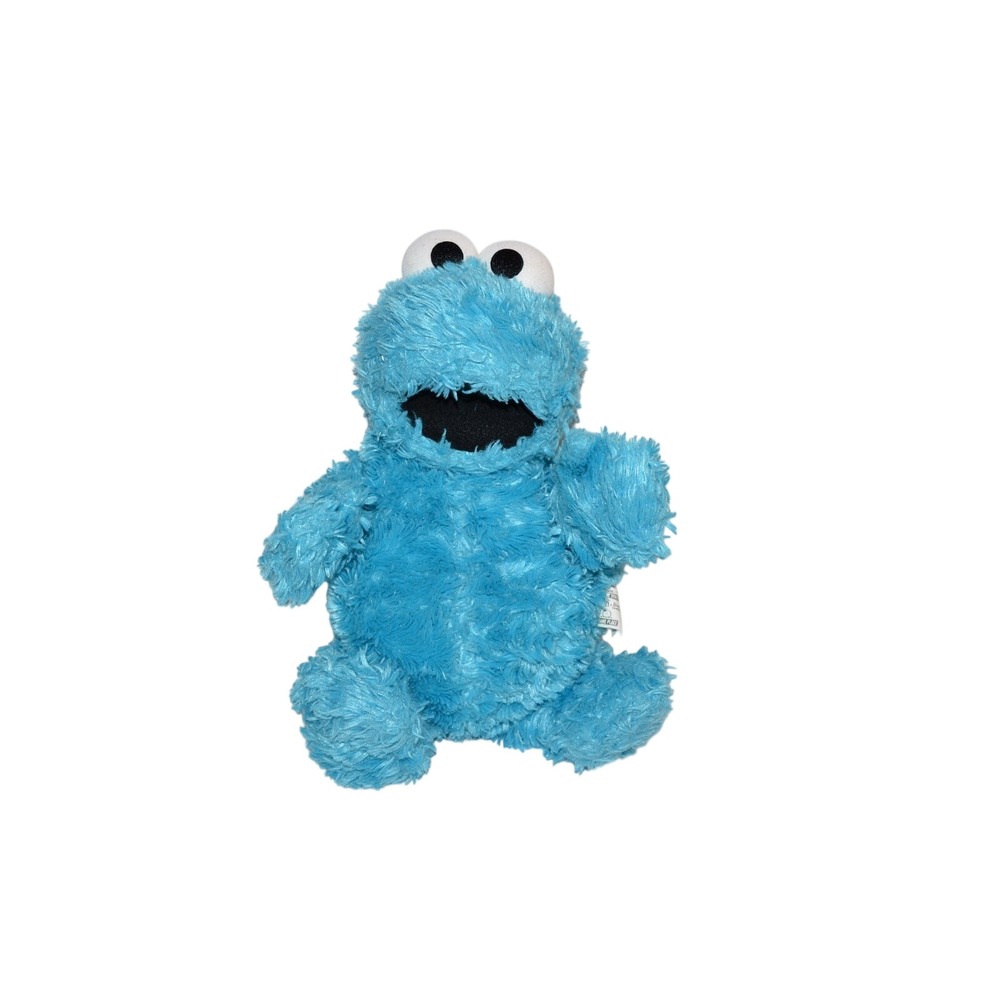 Sesame Street COOKIE MONSTER Reversible SeaWorld Busch Gardens Plush Toy 15 inch